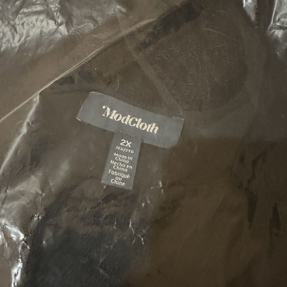 Modcloth NWT Crawling With Cuteness Babydoll Dress 2x  spiderwebs Lace Halloween - Picture 6 of 6